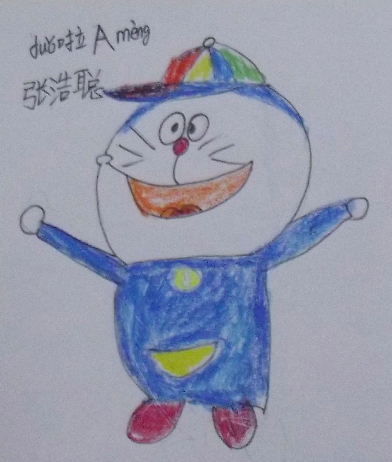 哆啦A梦 张浩聪画