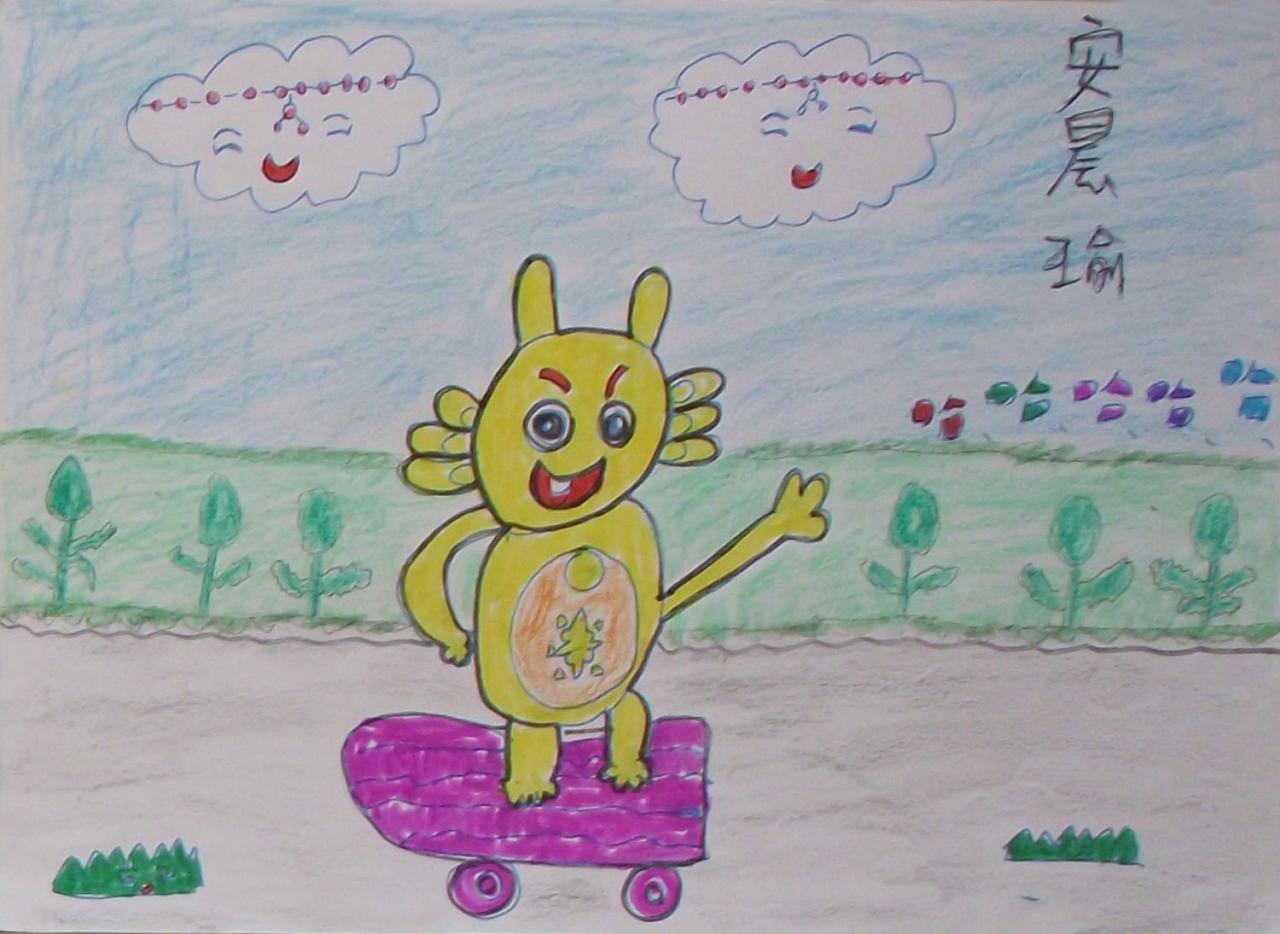 小动物 安晨瑜画