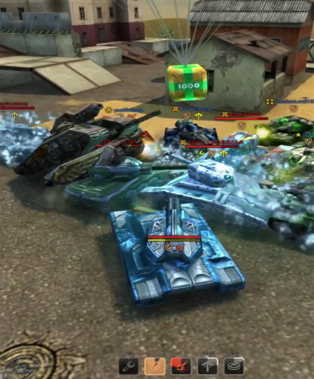 滑膛炮M3玩家Sewegart在多边形地图中抢金水晶