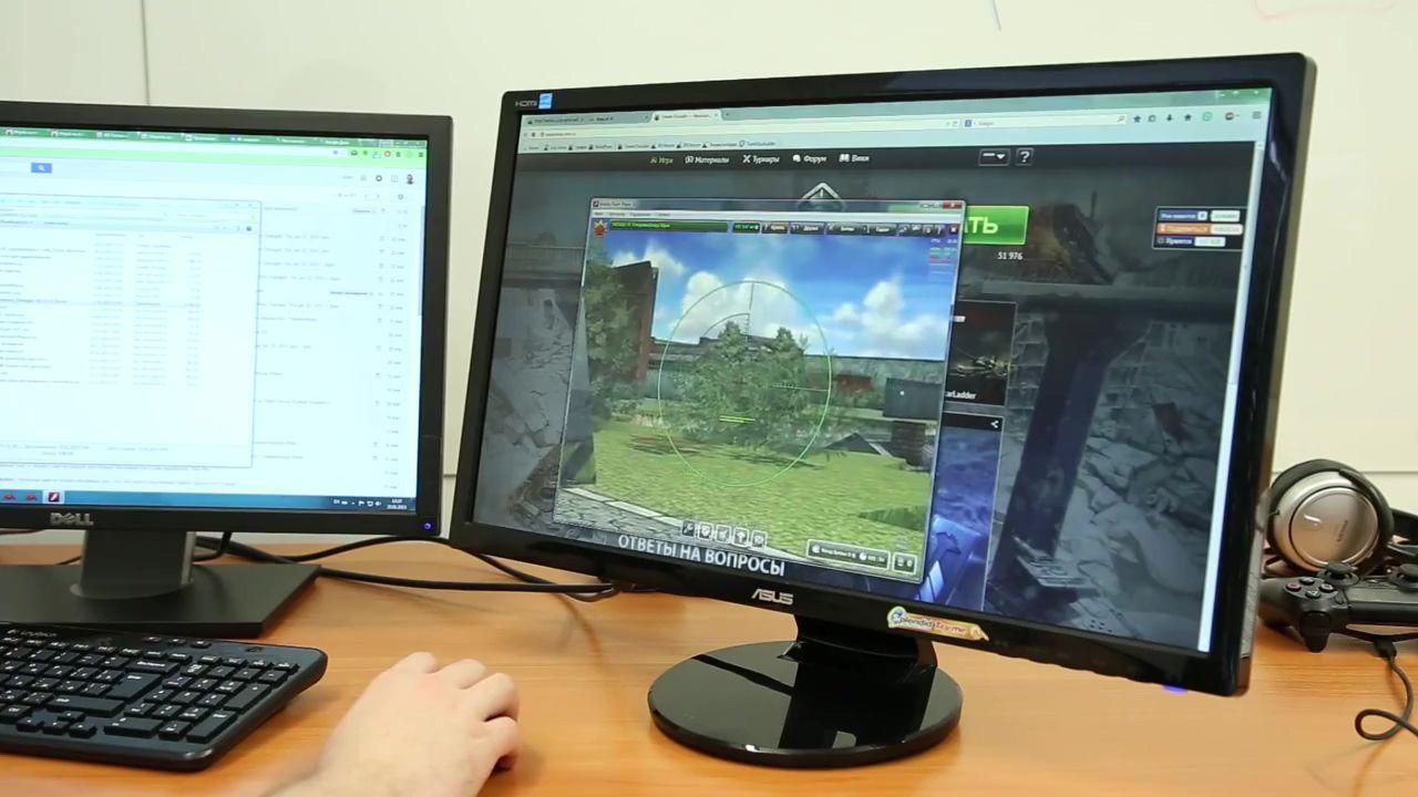 开发人员演示镭射炮在鼠标控制模式下的瞄准操作