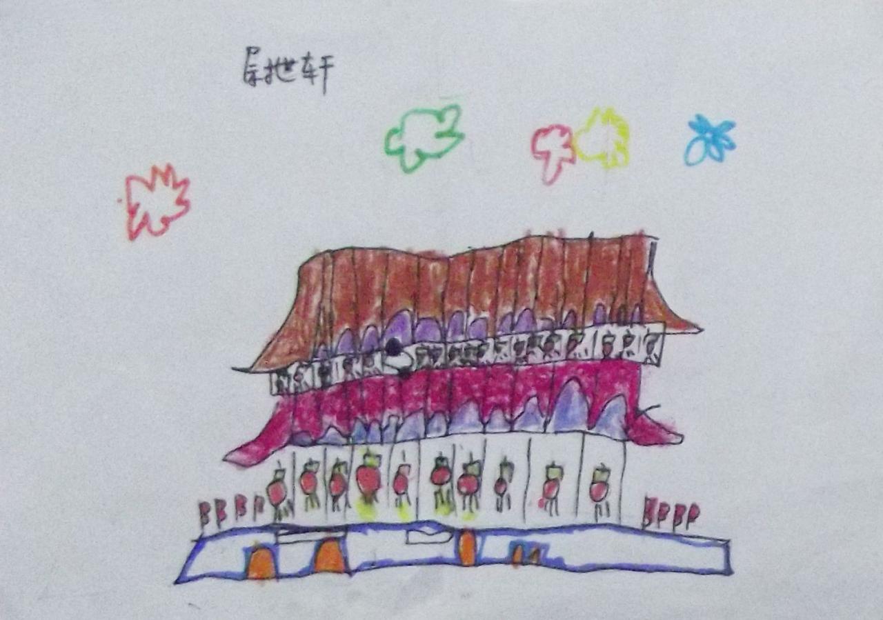 国庆节 天安门 尉世轩画