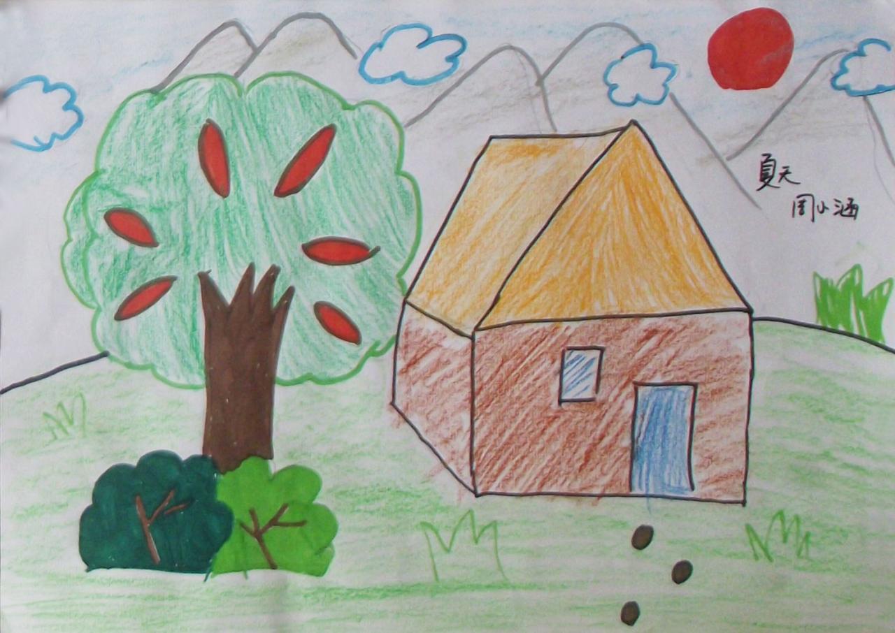 夏天 周小涵画