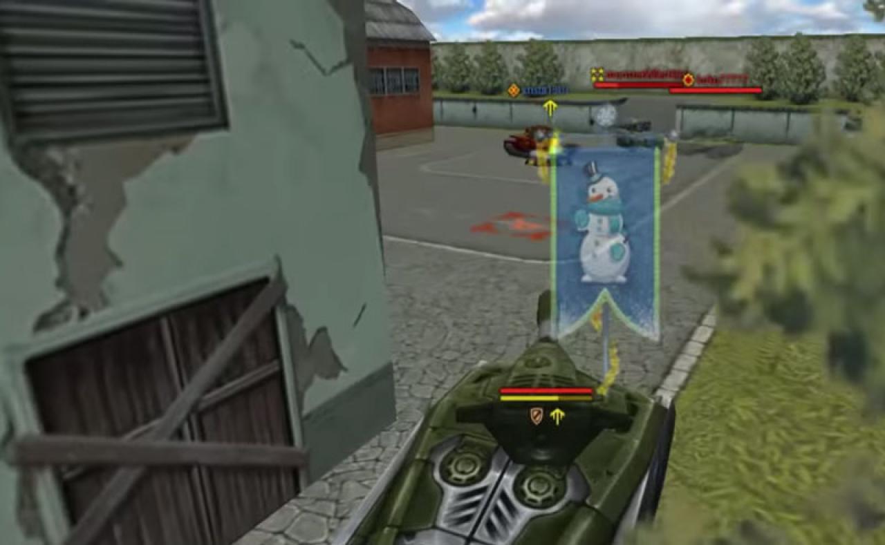 123egypt123正使用猛犸象镭射炮坦克扛旗