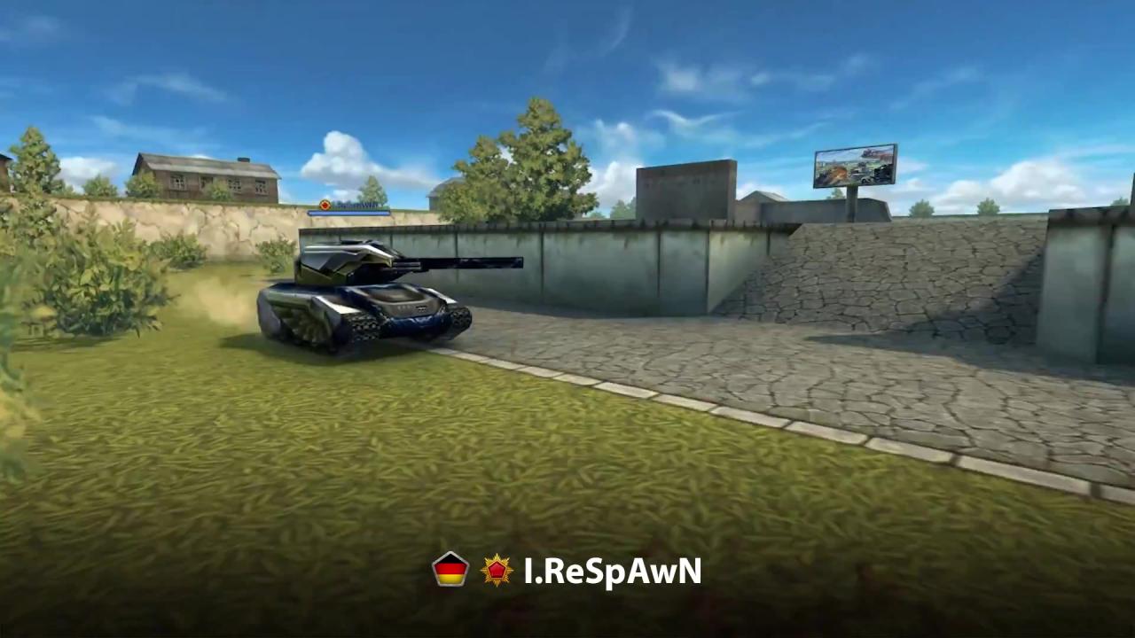 3D坦克欧洲区最早获得“XT装备”的德国玩家I.ReSpAwN