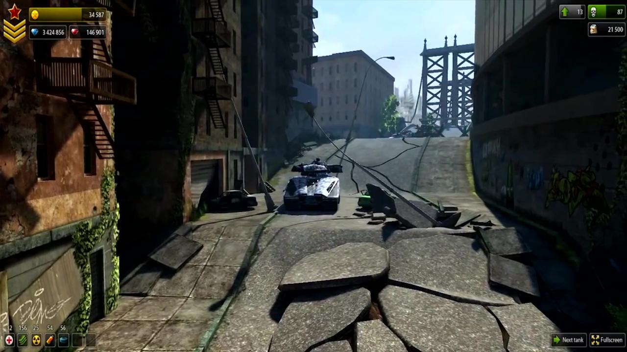 原3D坦克2.0猛犸象雷暴炮