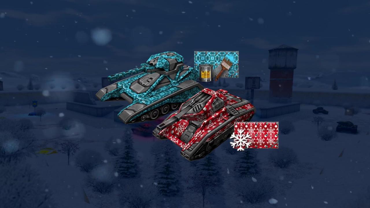 3D坦克2016新年节日迷彩