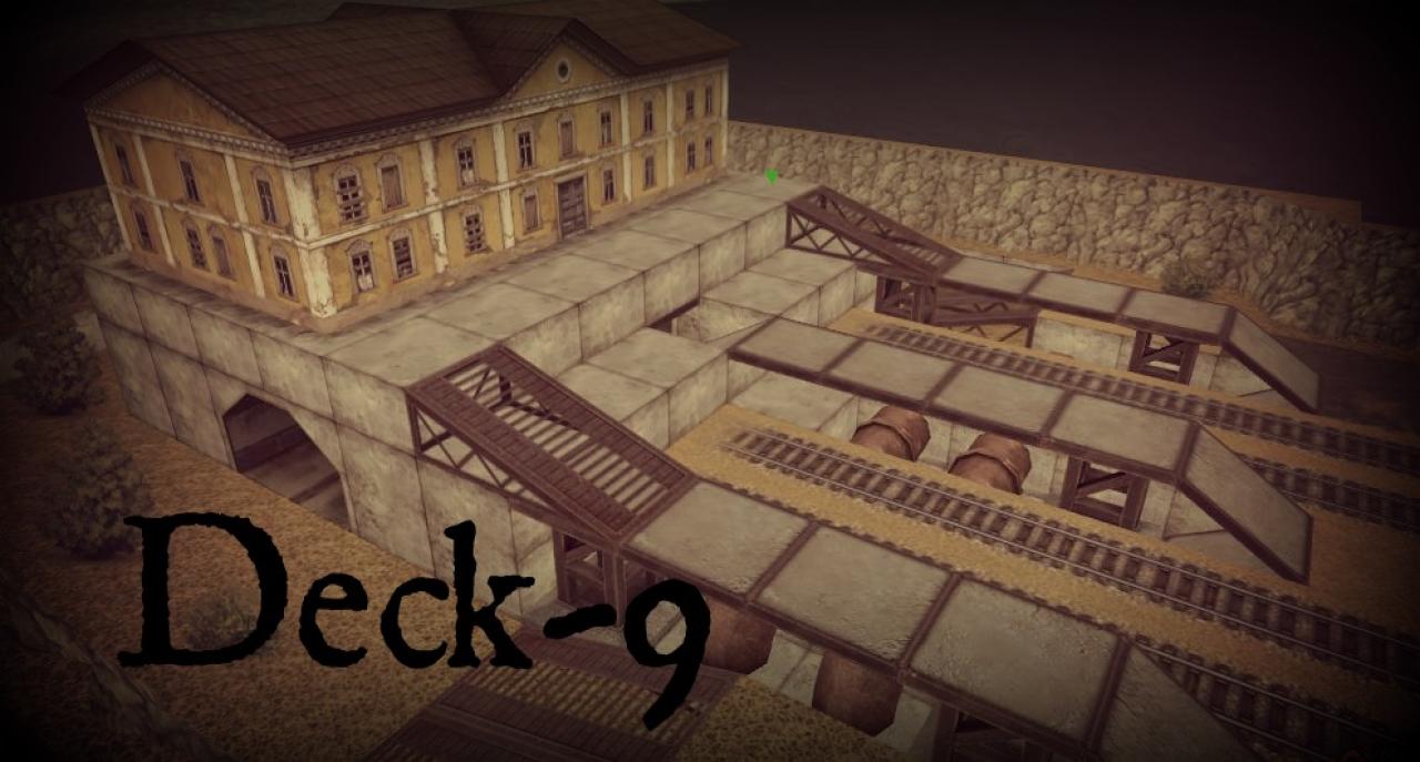 3D坦克甲板9号地图