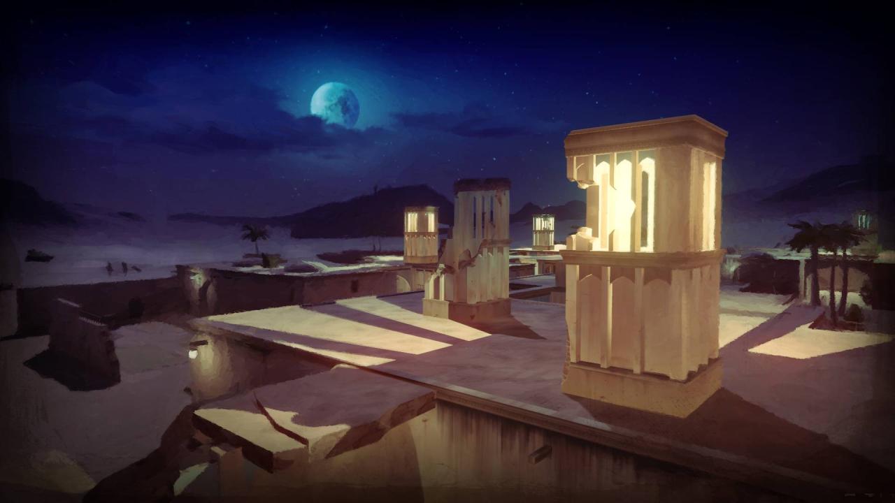 TankiX新地图阿拉伯之夜