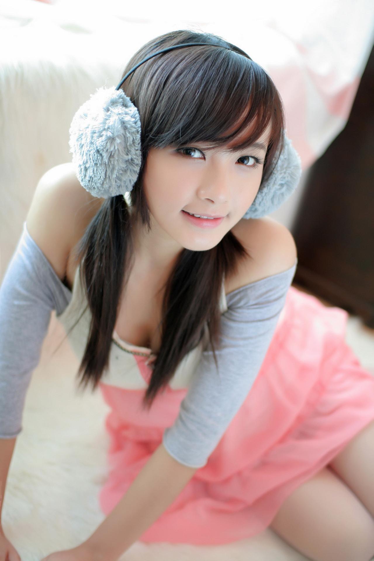 知知公主粉红裙淑女照3