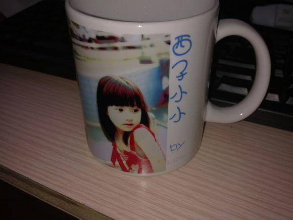 萝莉印烤杯的制作成品