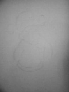 如何画财神爷步骤一