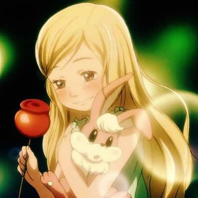 动漫萝莉图片之蜂蜜与四叶草