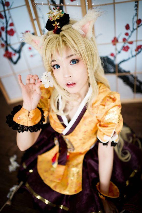 Tomia韩服Cosplay萝莉图片1