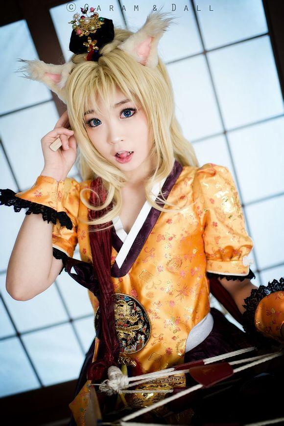 Tomia韩服Cosplay萝莉图片2