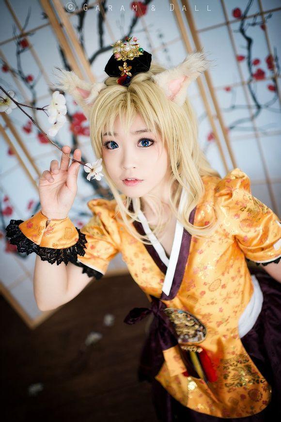 Tomia韩服Cosplay萝莉图片4