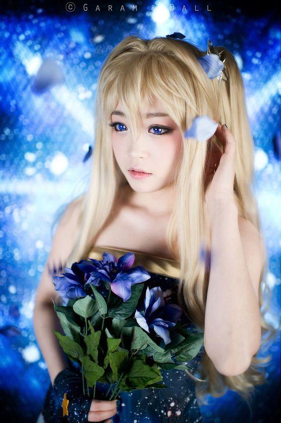 兔娘Cosplay星空物语照片1