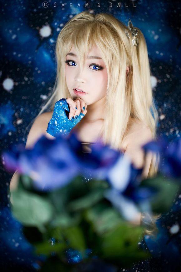兔娘Cosplay星空物语照片2