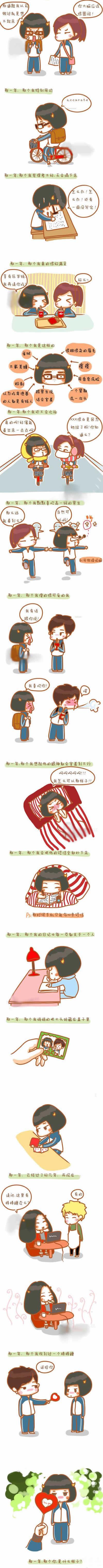 那一年，那个我关于学生时代回忆的微漫画正文