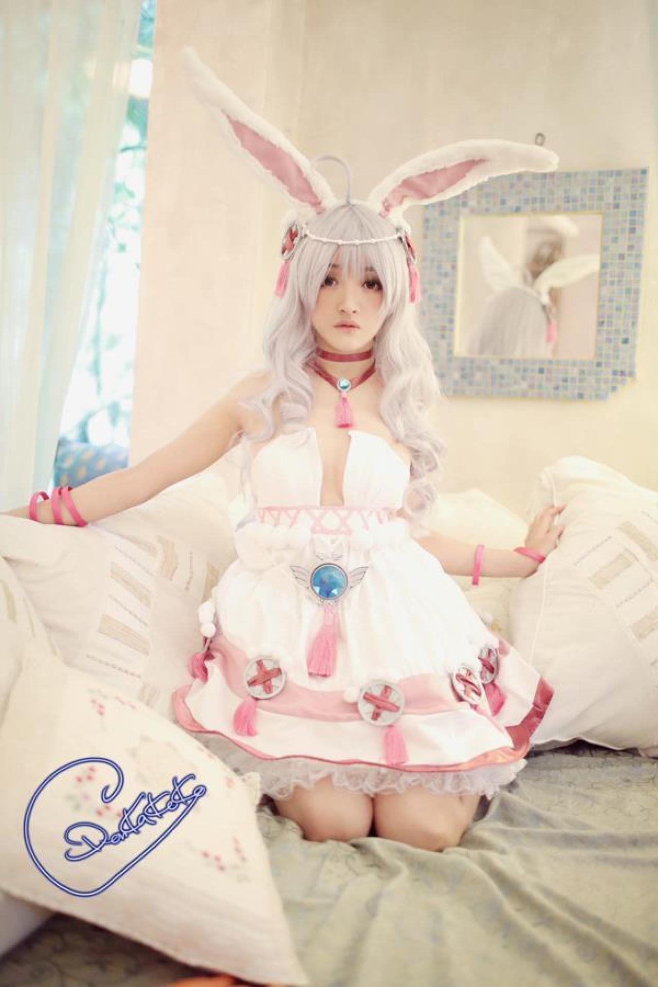 百万亚瑟王幻獣型ラーニャCosplay照片02