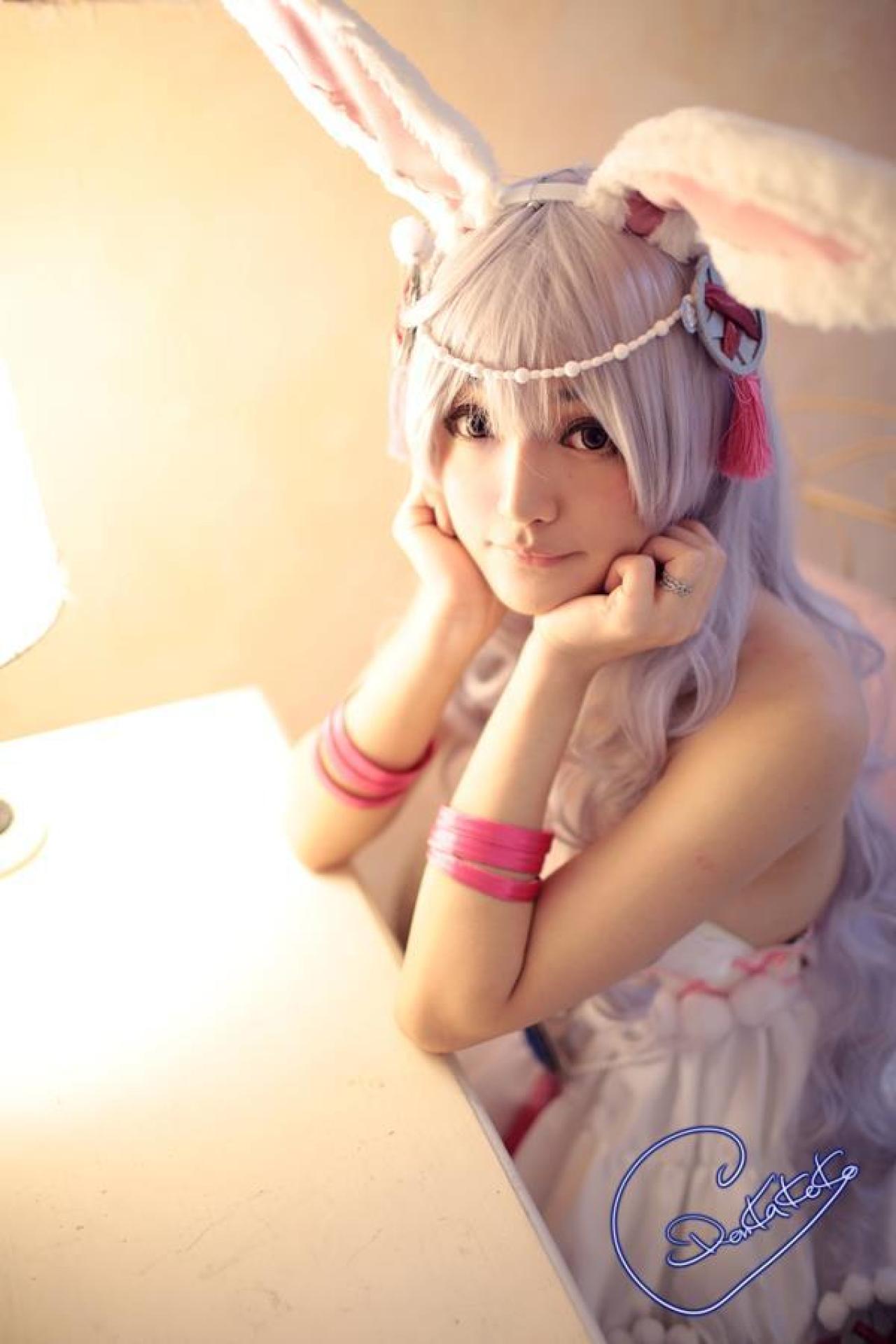 百万亚瑟王幻獣型ラーニャCosplay照片01