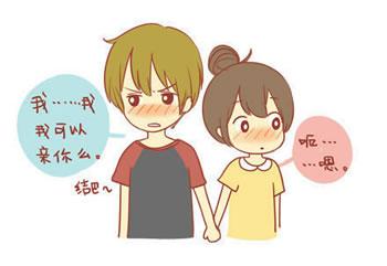 接吻类型汇总搞笑恋人漫画封面