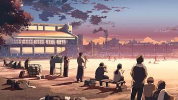 那些年那些事配图之放学后操场的情景