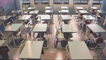 那些年那些事配图之空空荡荡的教室场景