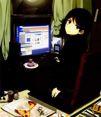 如果我们是二次元里的人物上网女孩篇