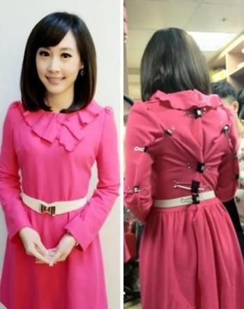 网购的衣服在模特身上和自己身上总是区别很大的原因对比图
