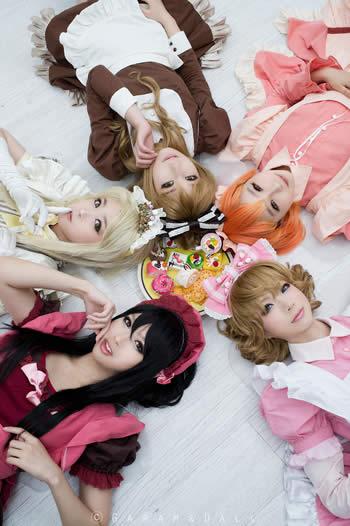 梦色蛋糕师五人萌系Cosplay图赏01