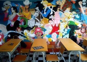 墙报上海贼王人物全体图