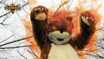 被一头凶猛的暗影熊当成了猎物