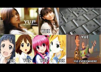 各个次元的YUI配图