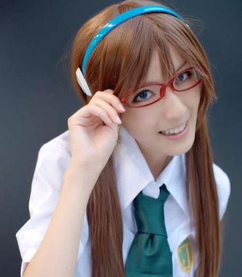 真希波cosplayer制服照