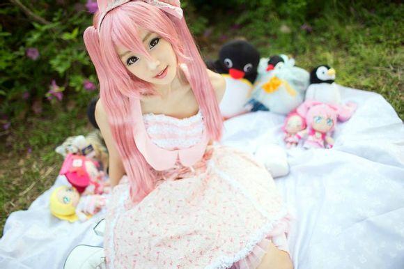 Lolita卖萌粉红公主Cosplay组图03
