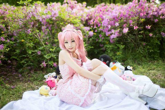 Lolita卖萌粉红公主Cosplay组图06