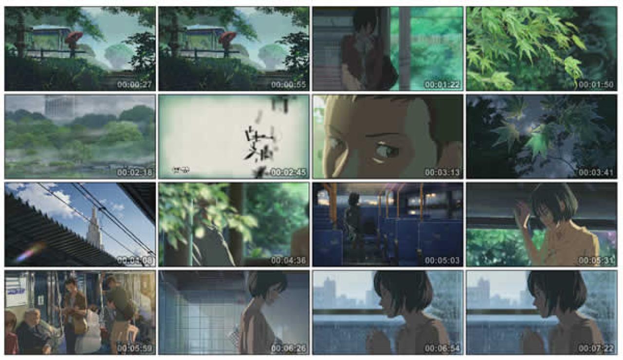 新海诚 言叶之庭 Rain 加长版剧情截图