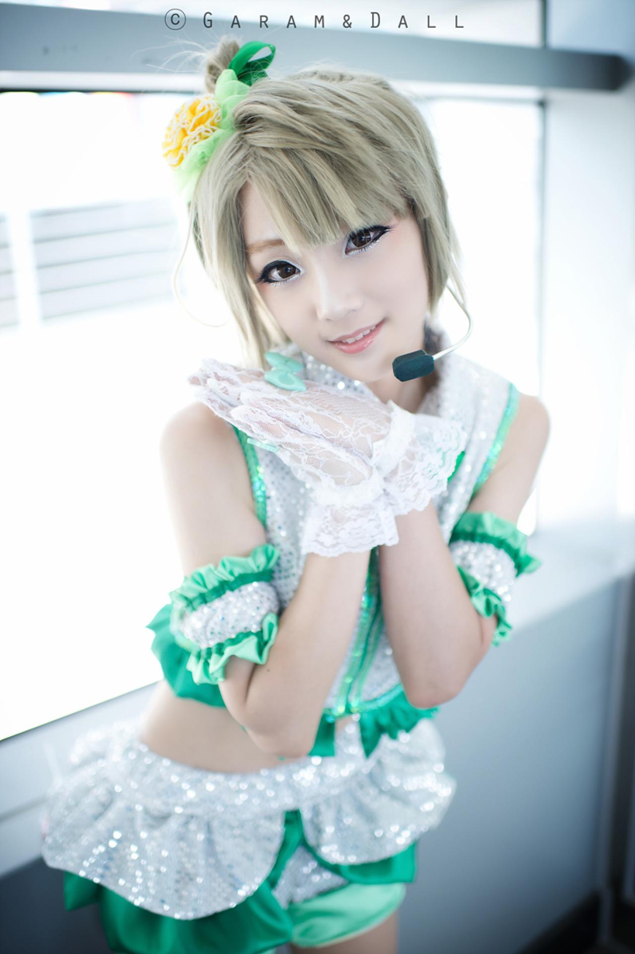 Miyuko百合卖萌Cosplay组图02