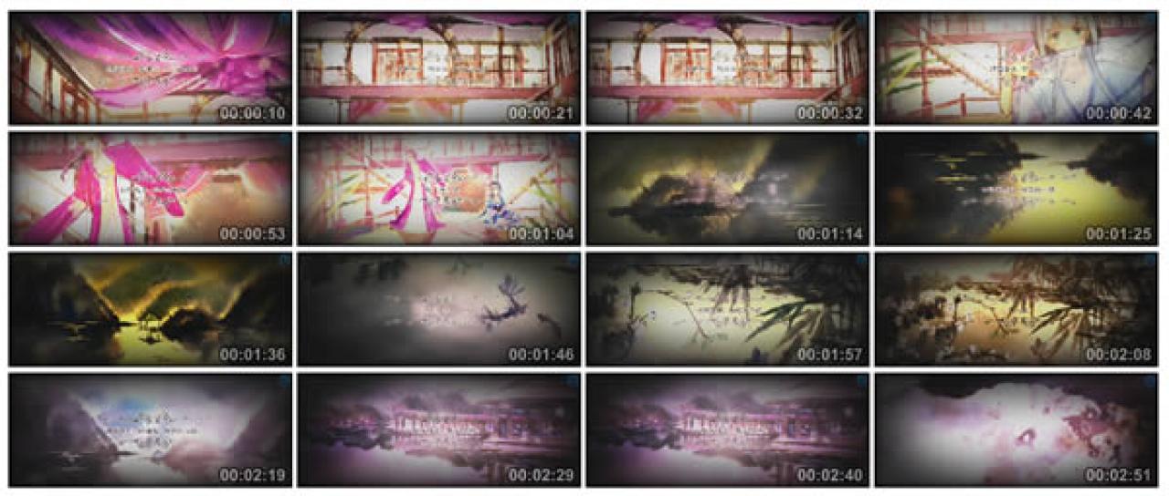 古风MAD花头台剧情截图