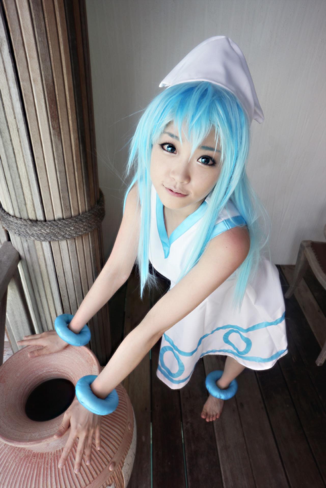 兔娘cosplay乌贼娘组图01