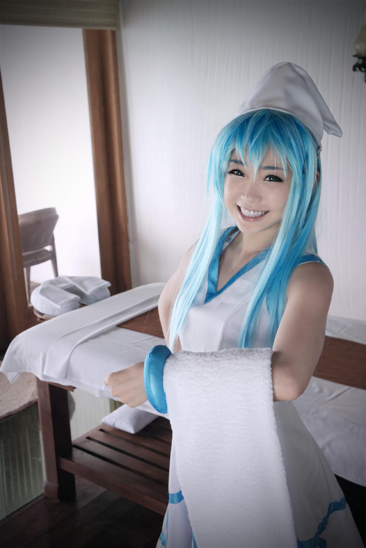 兔娘cosplay乌贼娘组图04