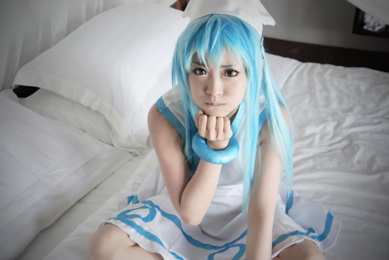 兔娘cosplay乌贼娘组图05