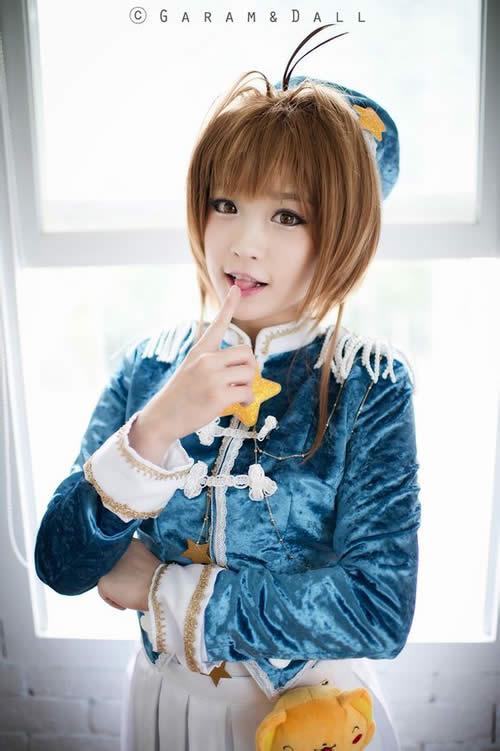 兔娘百变小樱萌系Cosplay图01
