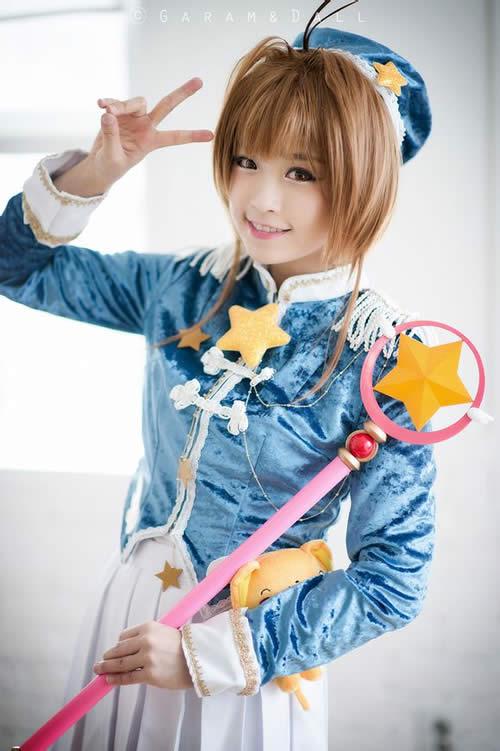 兔娘百变小樱萌系Cosplay图03