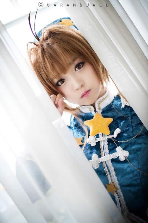 兔娘百变小樱萌系Cosplay图05