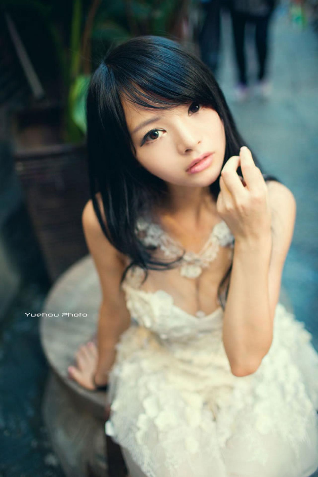 歪歪白色清纯街拍02