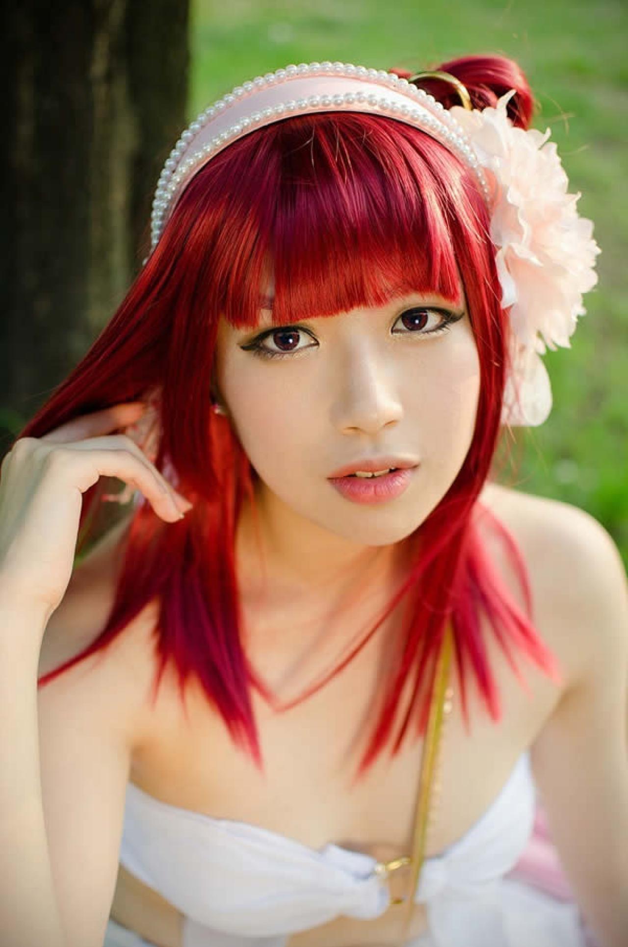 守护甜心萌系白红装01