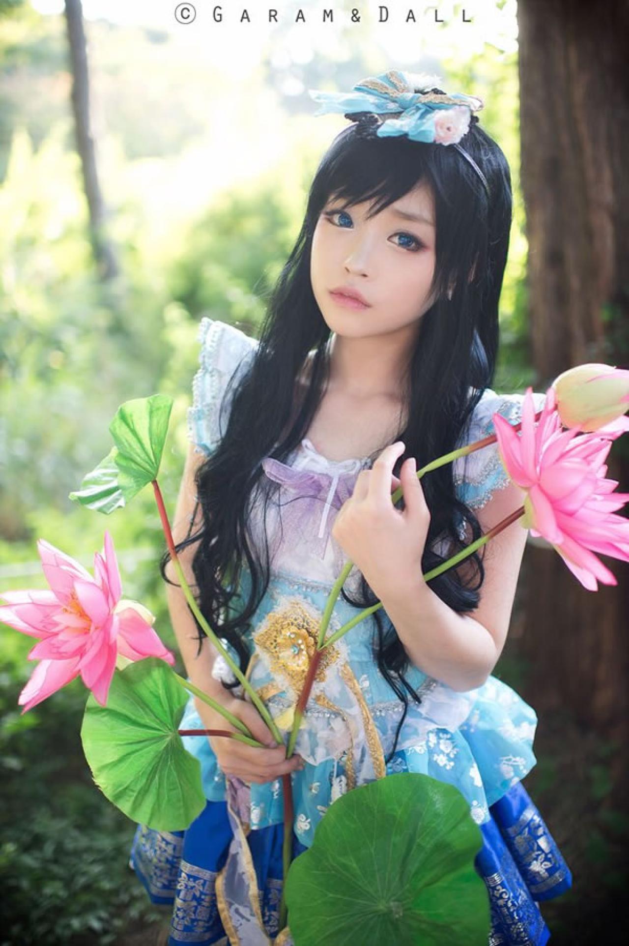 兔娘COS八仙过海何仙姑第03张图