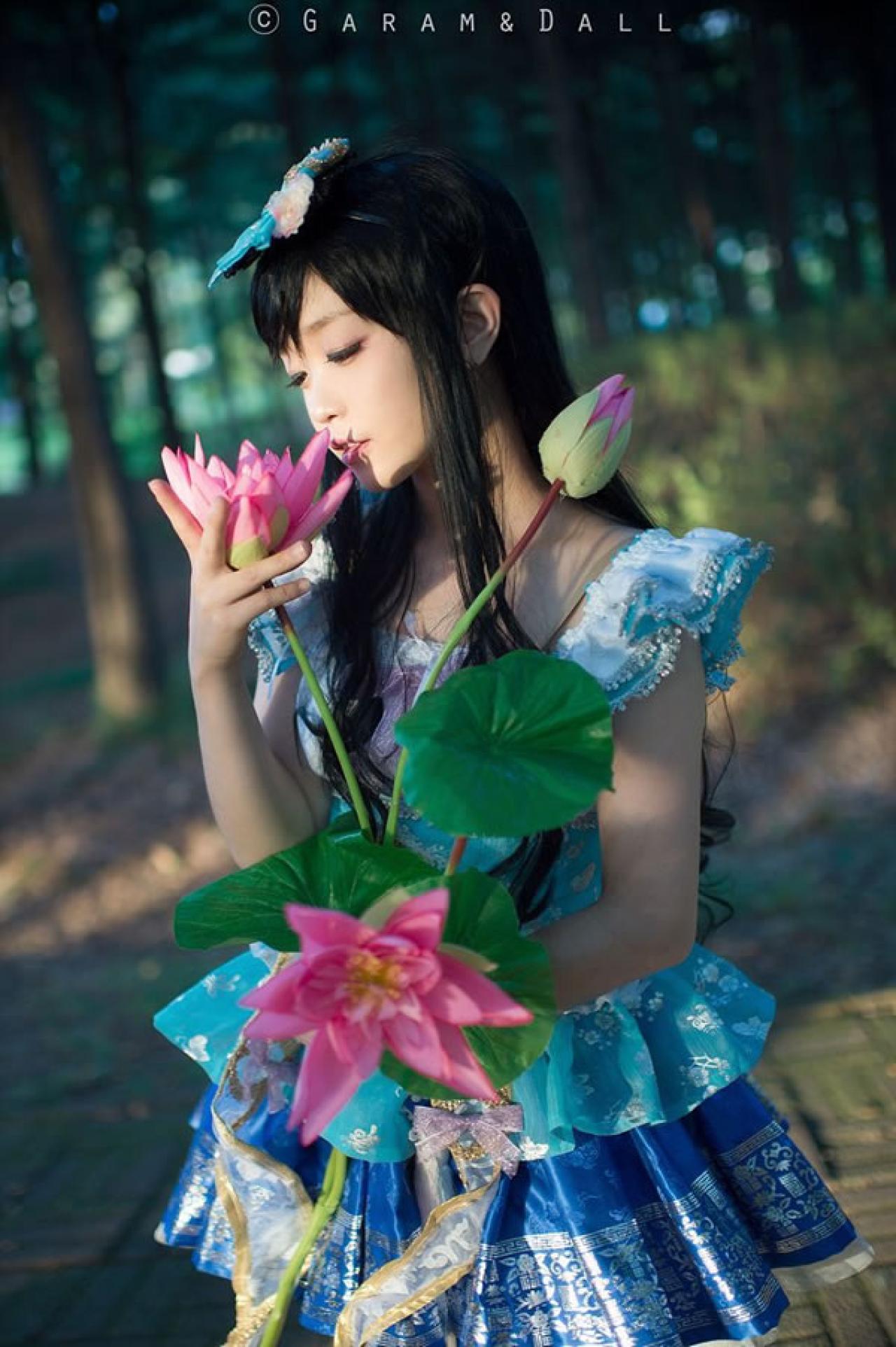 兔娘COS八仙过海何仙姑第06张图