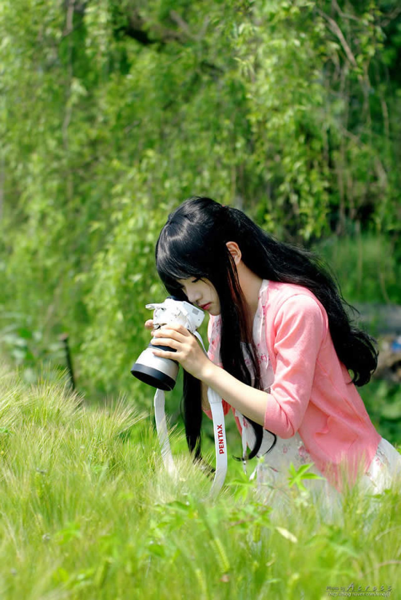 M酱大自然素颜照02